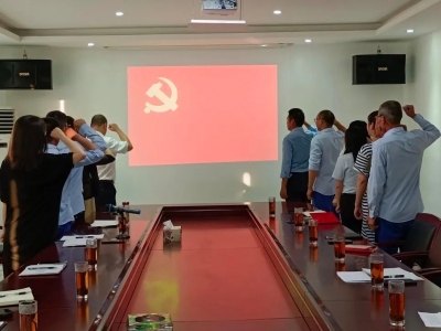 不忘初心，砥礪前行——?jiǎng)?chuàng)輝電氣黨支部開展“對黨說句心里話”主題黨日活動(dòng)